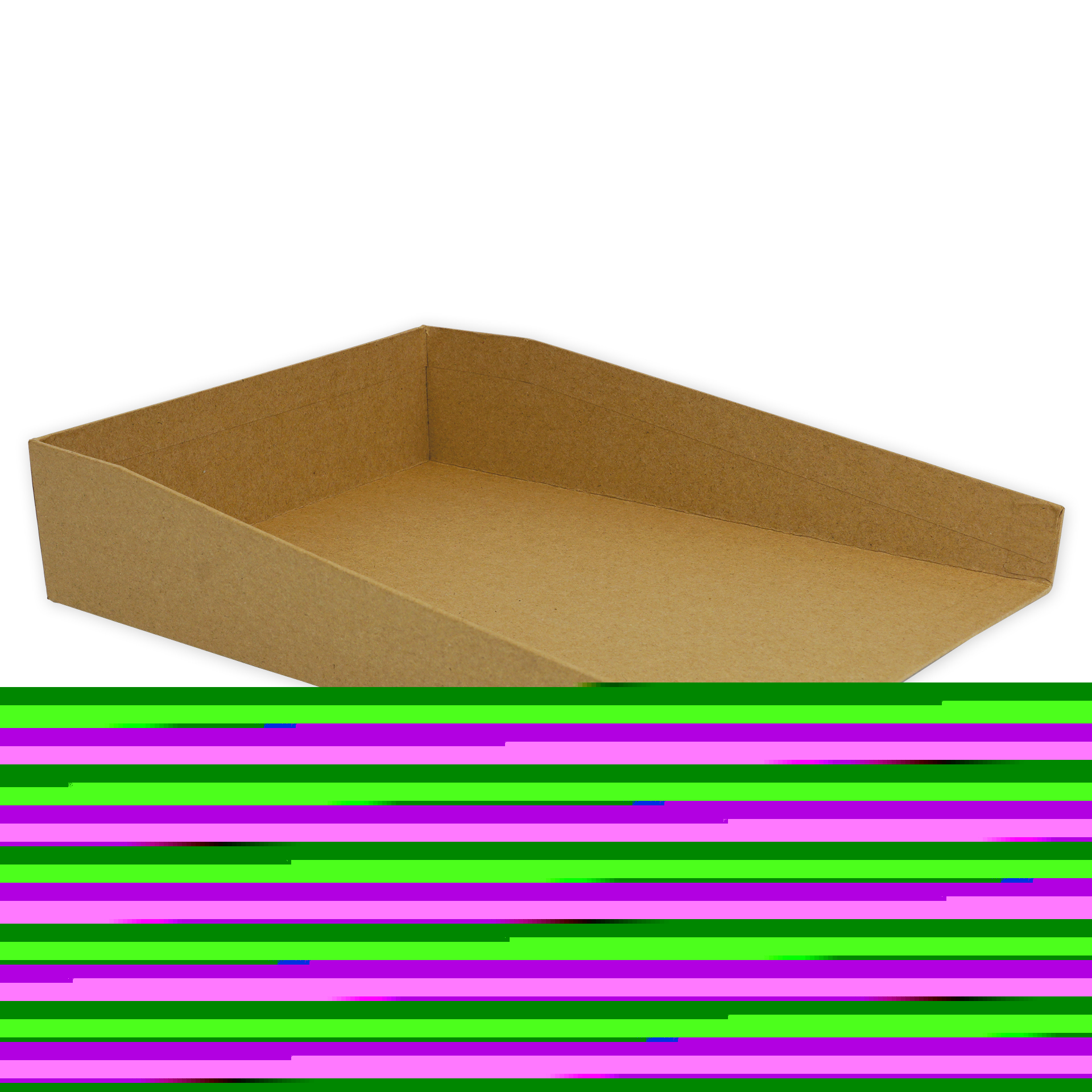 Set Natura-Ablage-Box A4 aus Pappe, 2 Stück