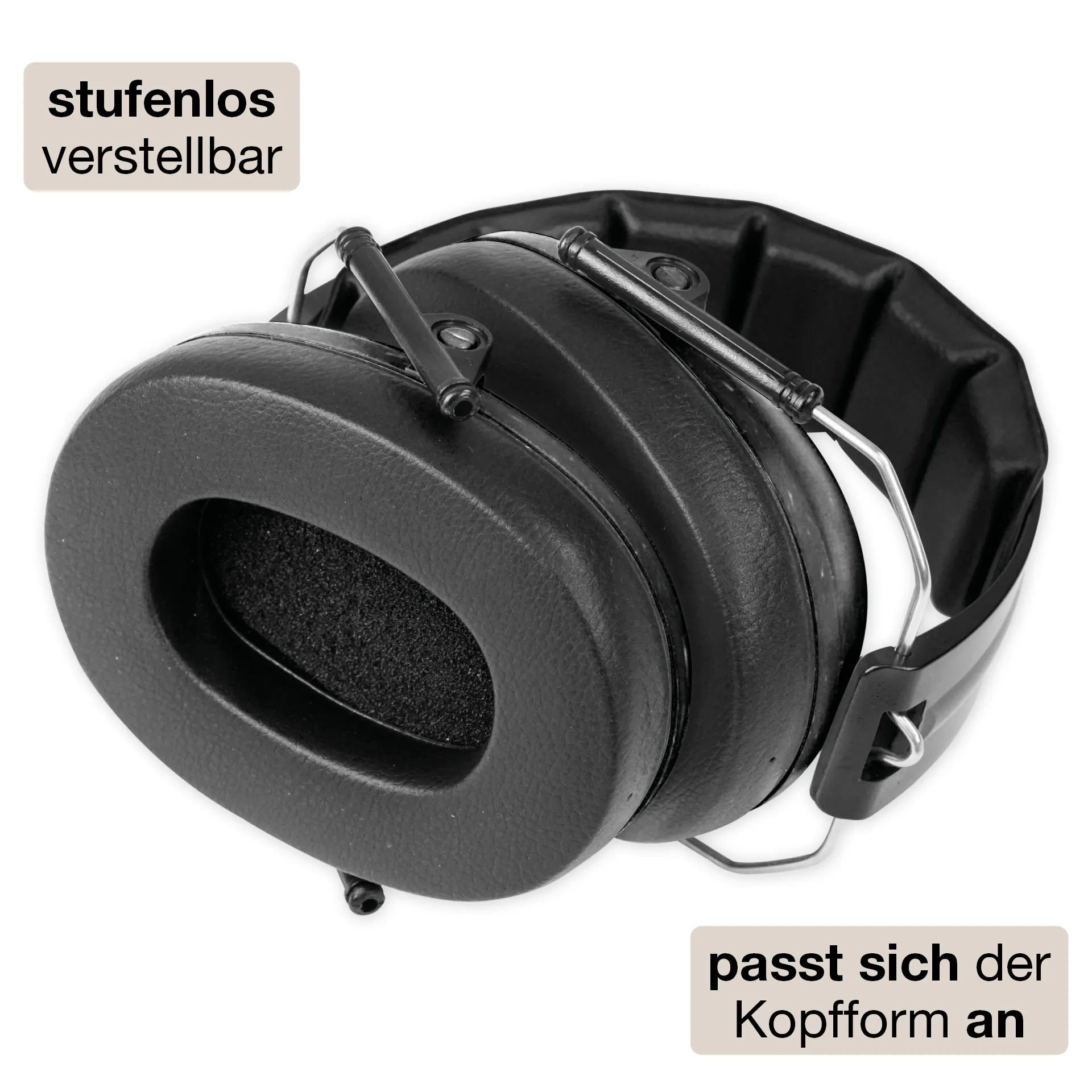 Gehör-Schutz für Kinder "Auris Plus" schwarz, 24,3 dB
