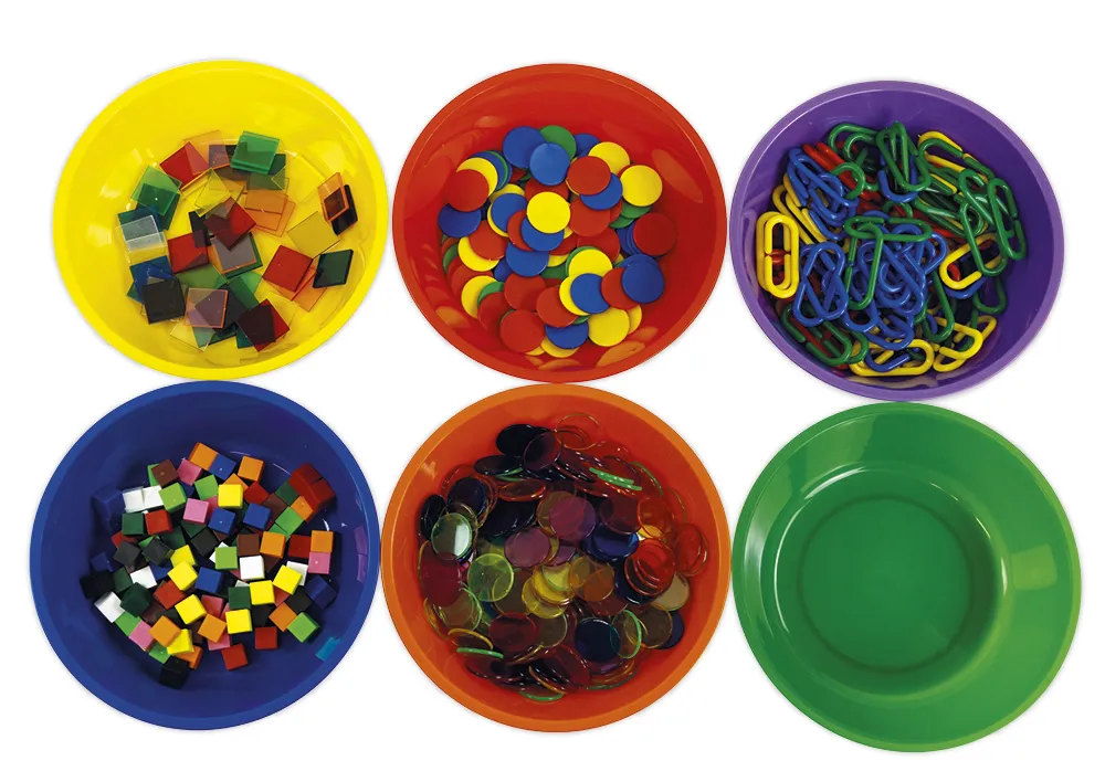 Sortier-Set L "Pinzetten + Schalen", 12-tlg.