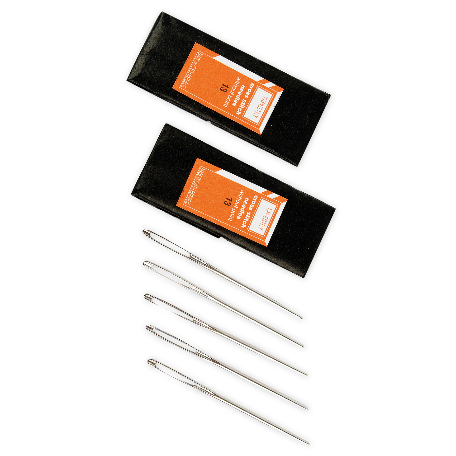 Sticknadeln mit stumpfer Spitze, 7 cm lang, 20 Stück