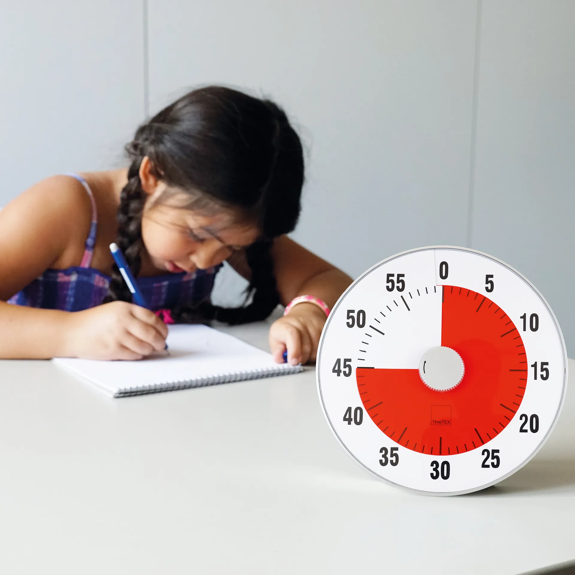 TimeTEX Zeitdauer-Uhr "lautlos" XL, 32 cm ø