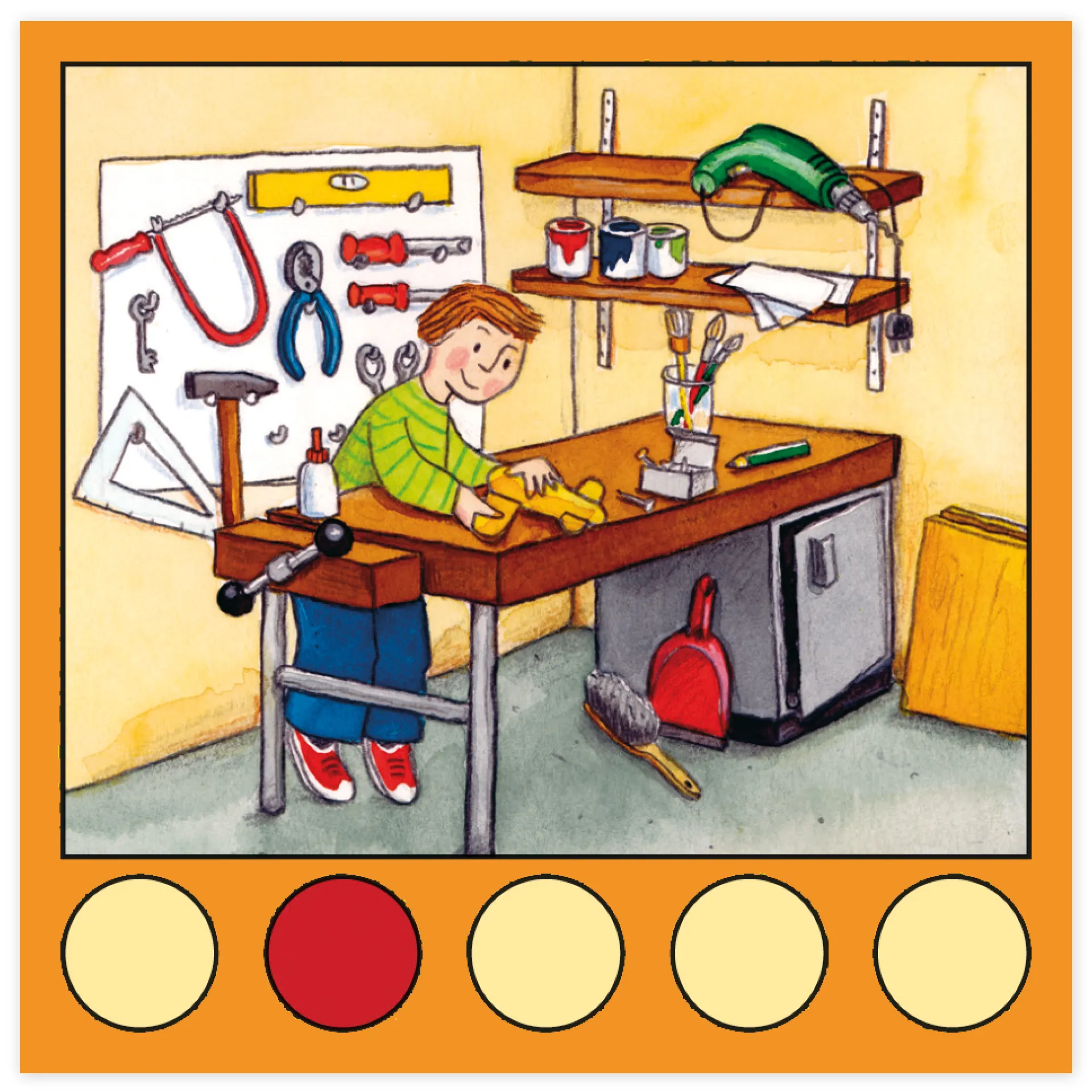 Lernspiel "Spielhaus", 43-tlg.