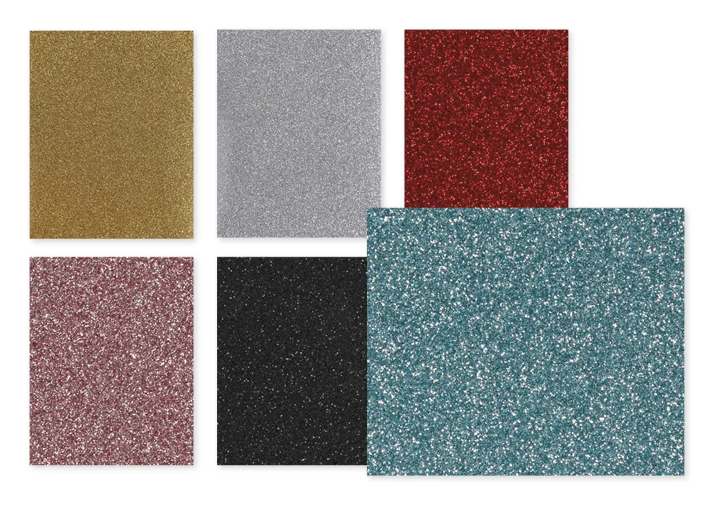 Glitzer-Bügelfolie, 148x210 mm