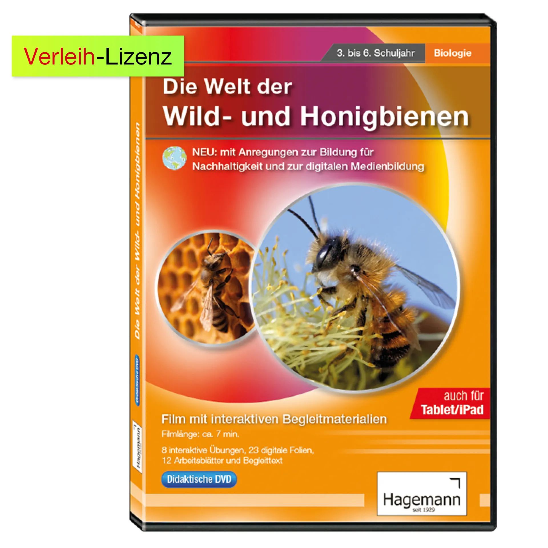 Hagemann DDVD Die Welt der Wild- und Honigbienen