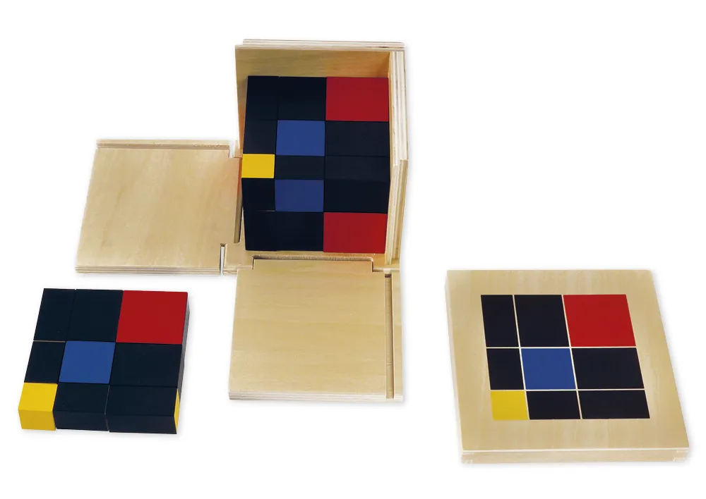 TimeTEX Trinomischer Würfel "Montessori Premium"