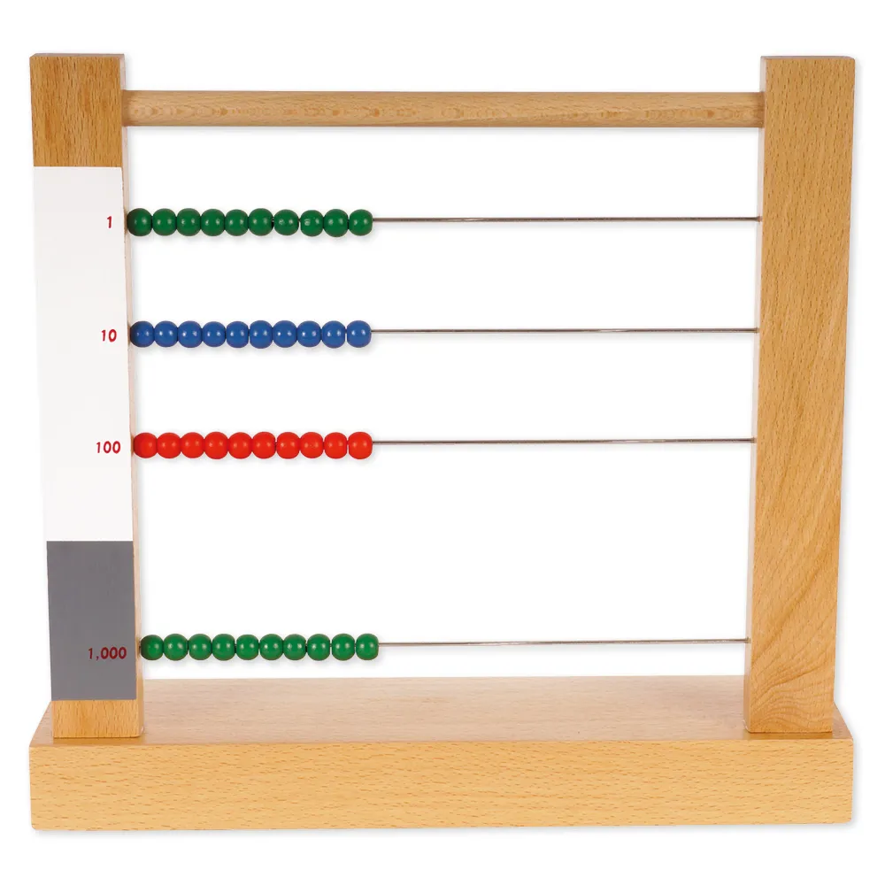 TimeTEX Kleiner Rechenrahmen "Montessori Premium"