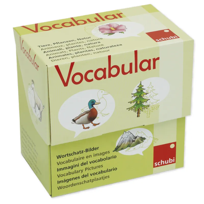 Bilderbox "Vocabular Tiere, Pflanzen, Natur"
