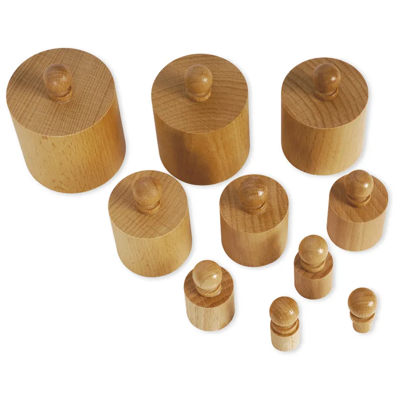 TimeTEX Block mit Zylindern 1 "Montessori Premium"