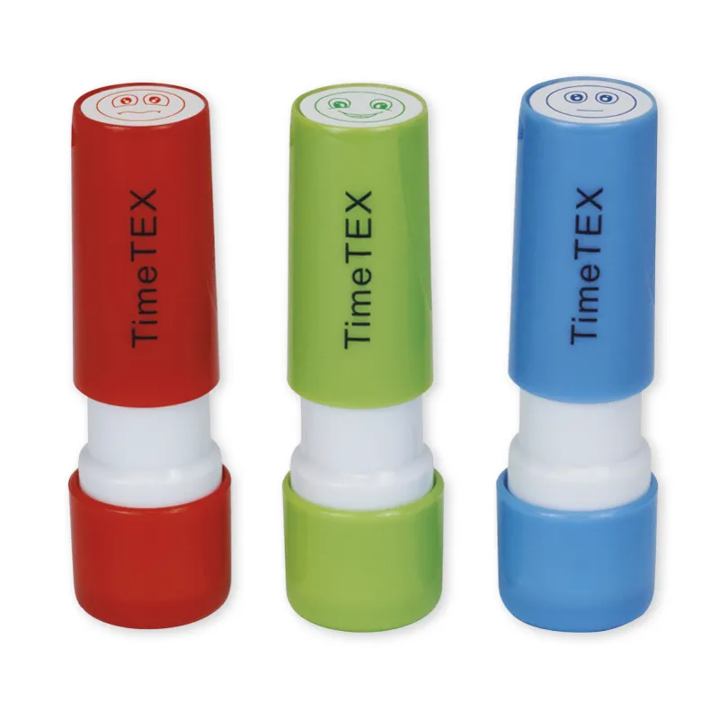 Set Siebdruck-Stempel "Perpetuum" 3-tlg. "Compact - lachende Gesichter"