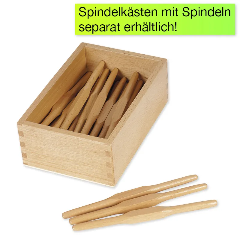 TimeTEX Kasten für Spindeln "Montessori Premium"