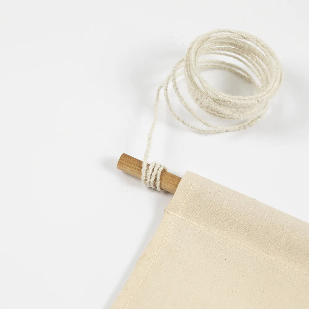 Material-Taschen-Vorhang aus Canvas, 24 Taschen, 93x60 cm