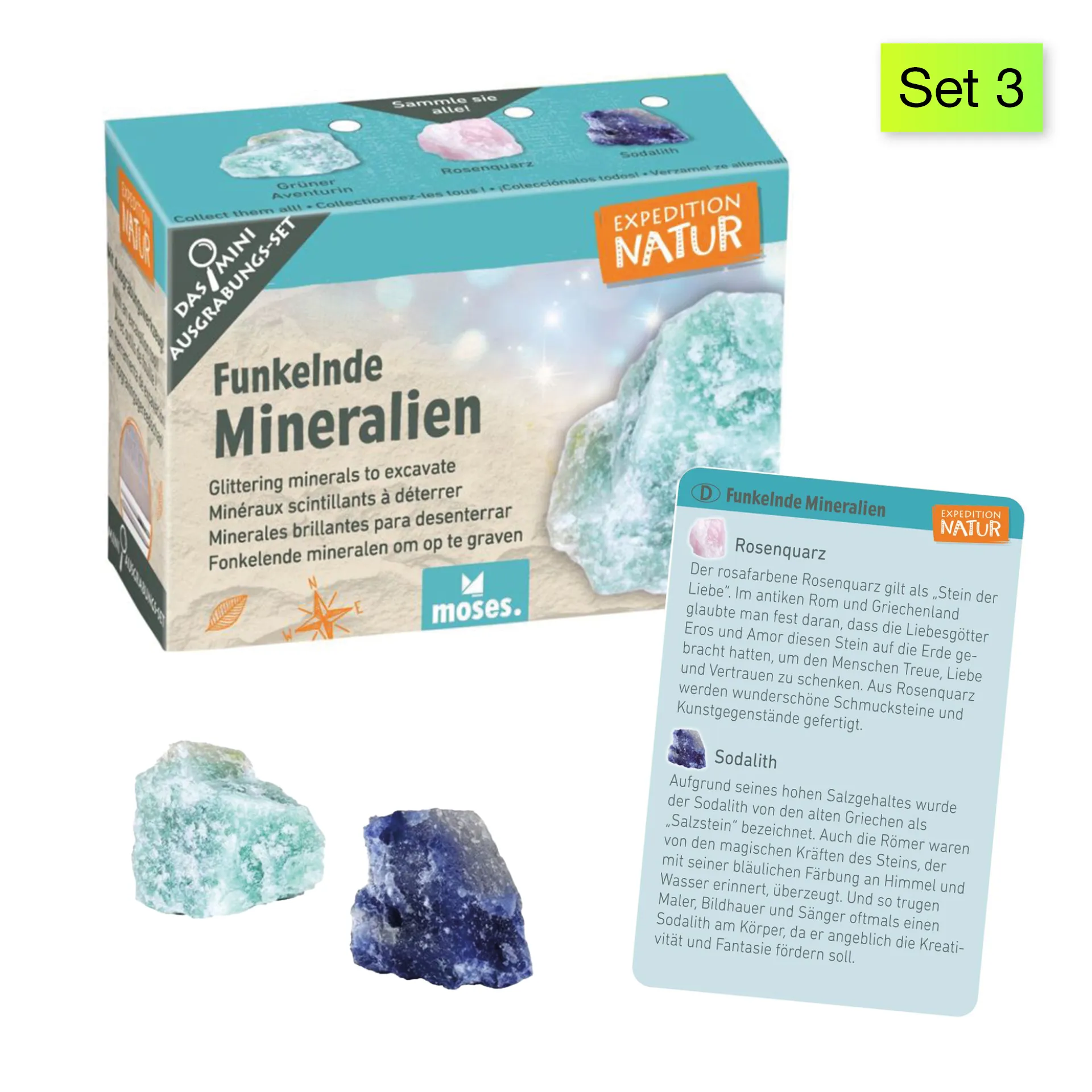 Ausgrabungs-Set "Schatzsuche", klein