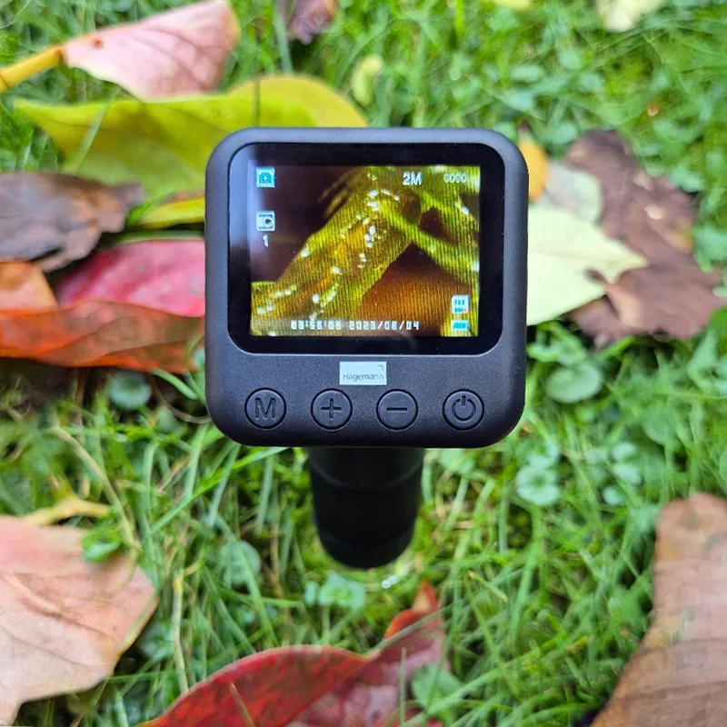 Hagemann Digitales Taschenmikroskop mit Bildschirm