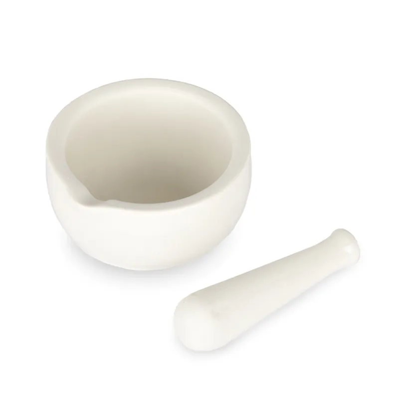 Keramik-Mörser mit Stößel, 80x50 mm