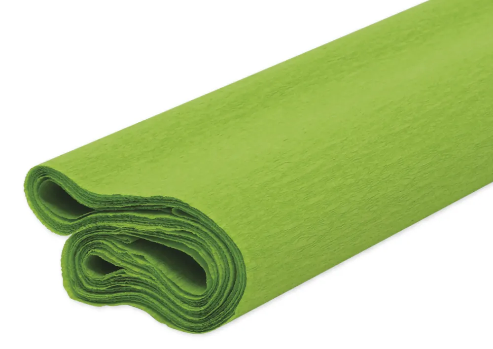 Krepppapier, 10 Rollen à 0,5x2,5 m