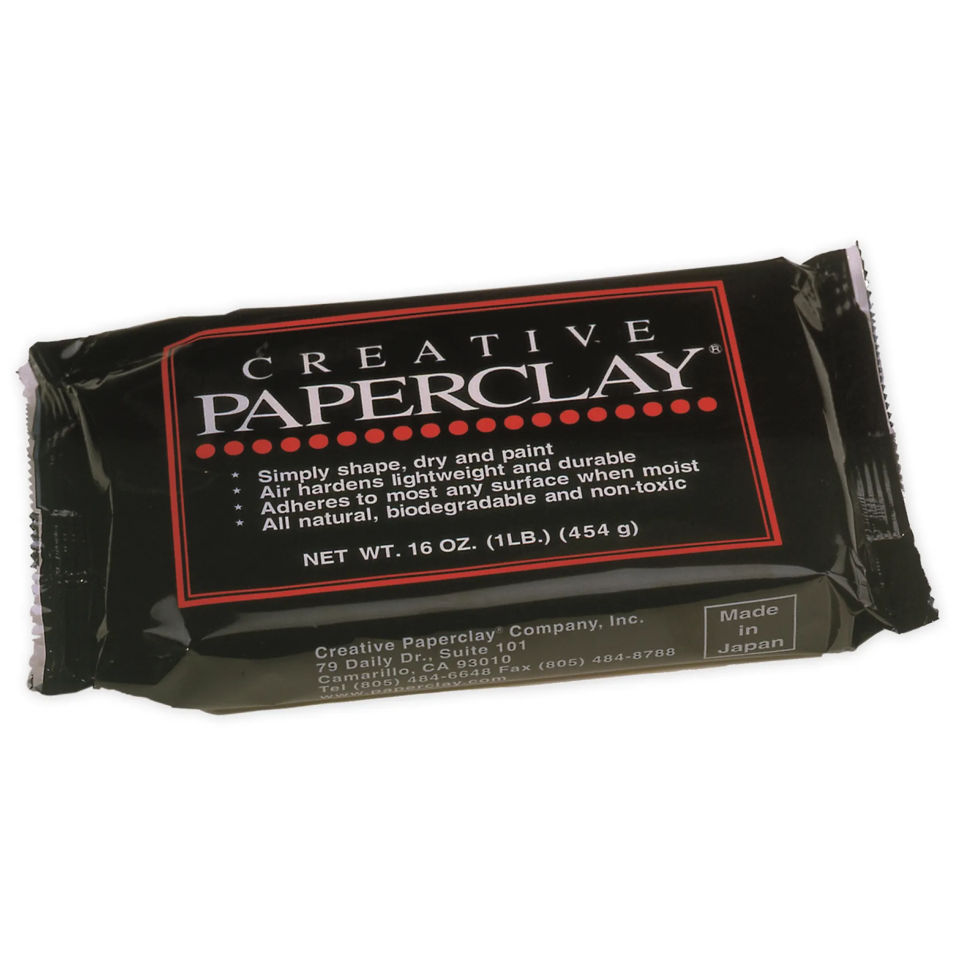 Paperclay Modelliermasse, 450 g, weiß