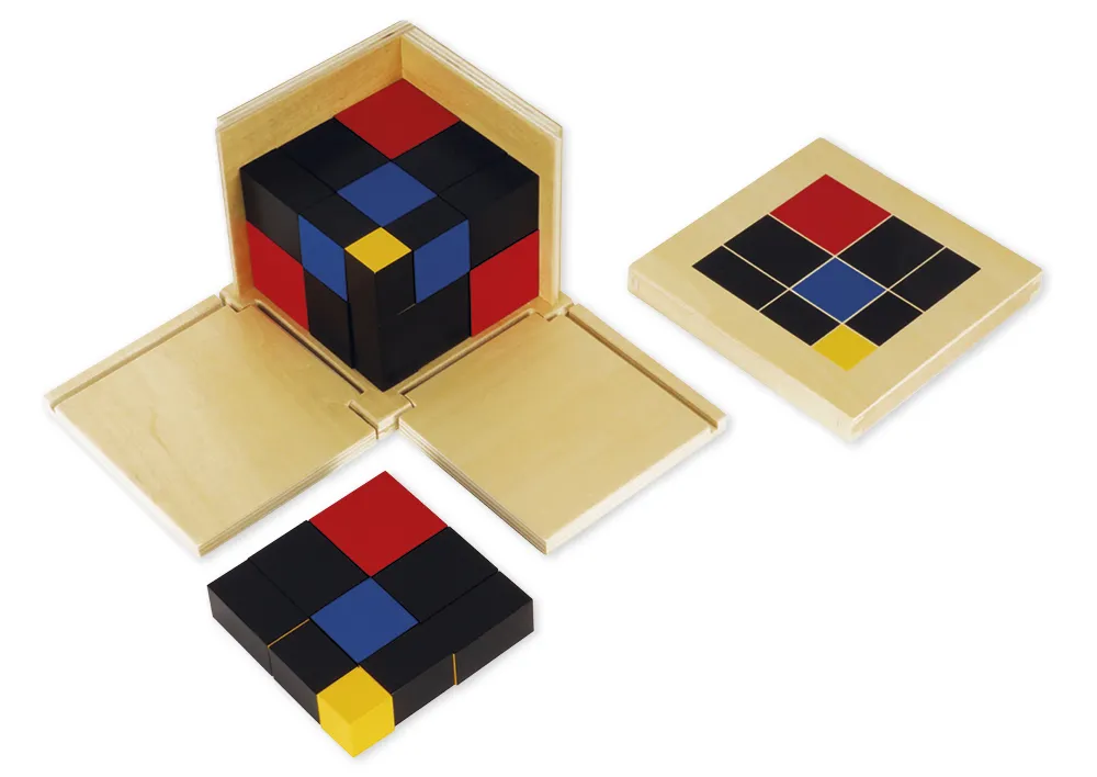 TimeTEX Trinomischer Würfel "Montessori Premium"