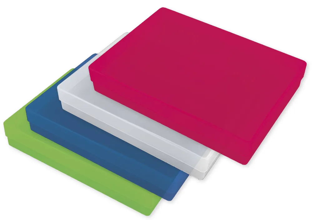 Kunststoff-Box A4 farbig