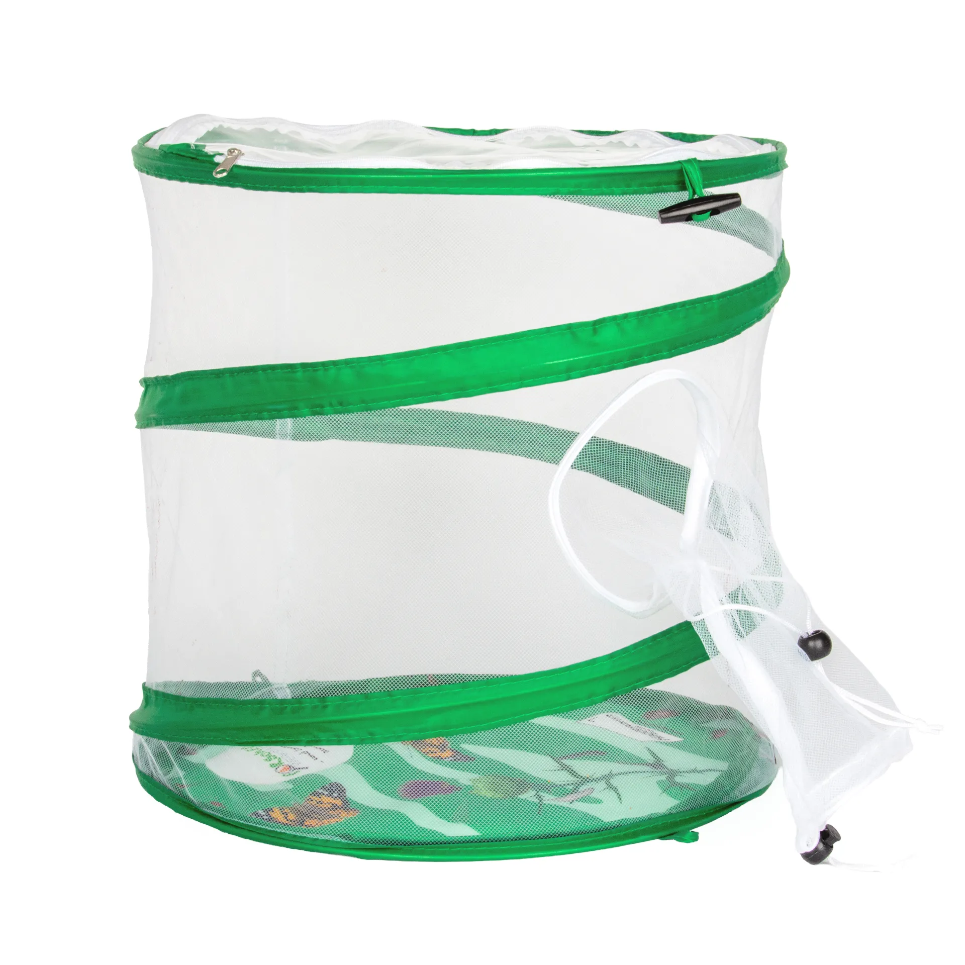 Hagemann Schmetterlings-Zuchtset mit Komfort-Eingriff (5-7 Raupen)