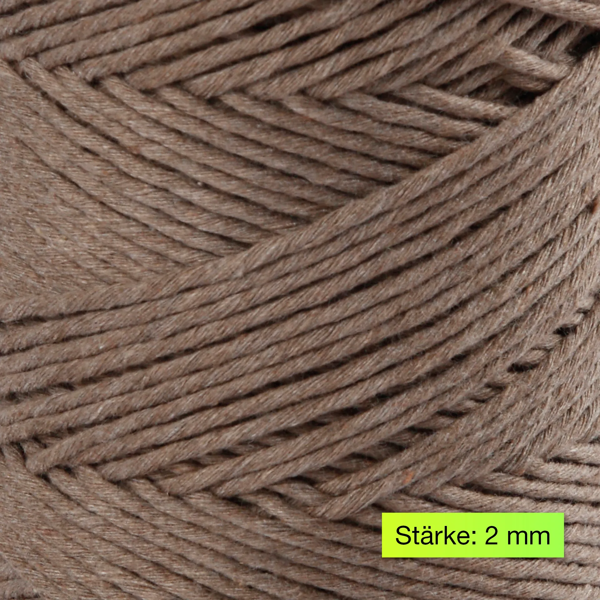 Makramee-Kordel 2 mm, 330 g