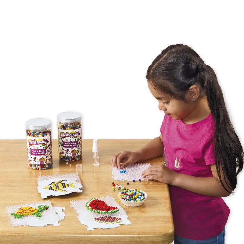 Gruppen-Set Steckperlen, 6.420-tlg.