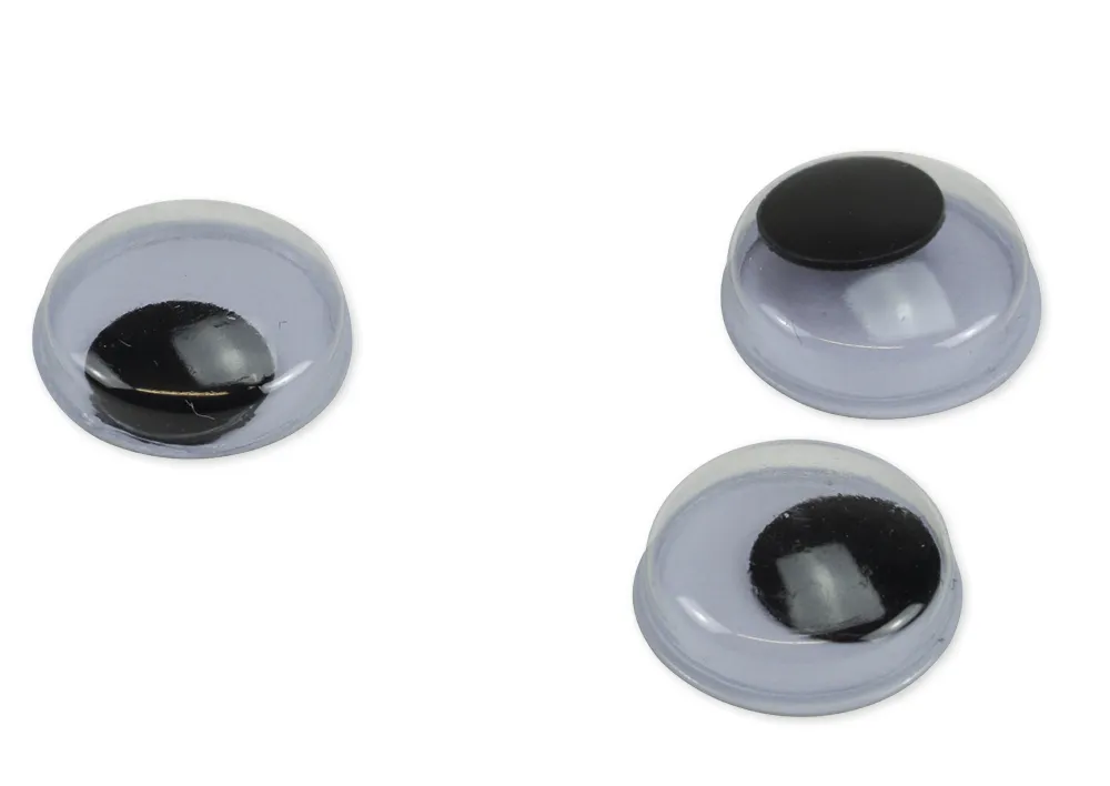 Set Wackelaugen rund, 300-tlg.