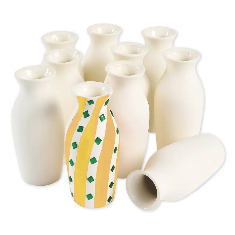 Keramik-Vasen, 12 Stück