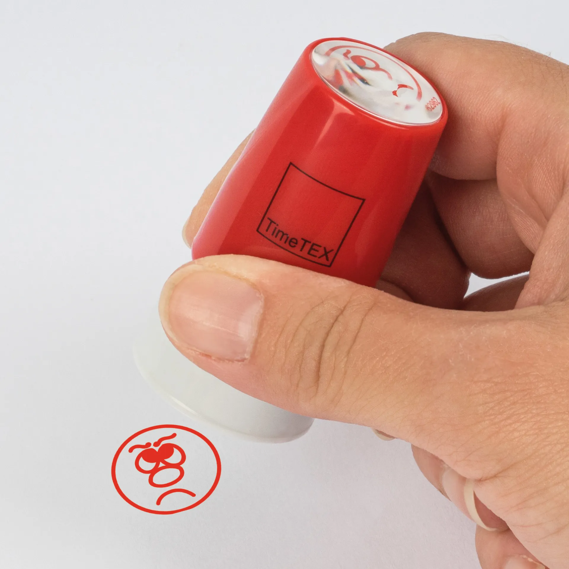 Set Siebdruck-Stempel "Perpetuum" 3-tlg. "Gesichter"