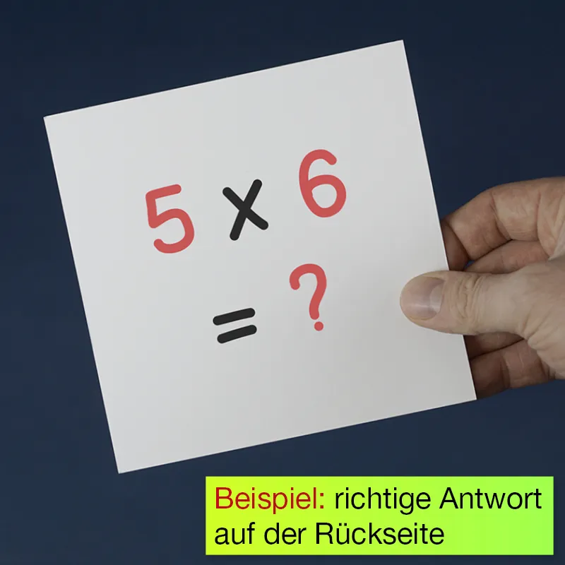 Blanko-Einsteckkarten 36-tlg., ca. 13,5 x 13,5 cm