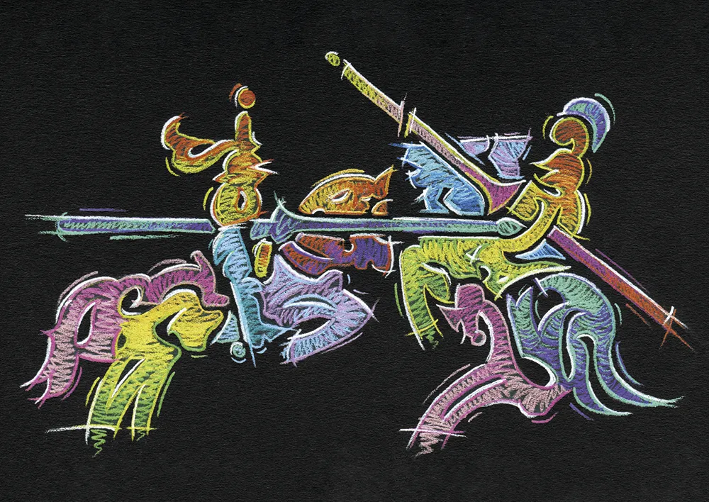 Faber-Castell Black Edition Buntstifte, 12 Stück