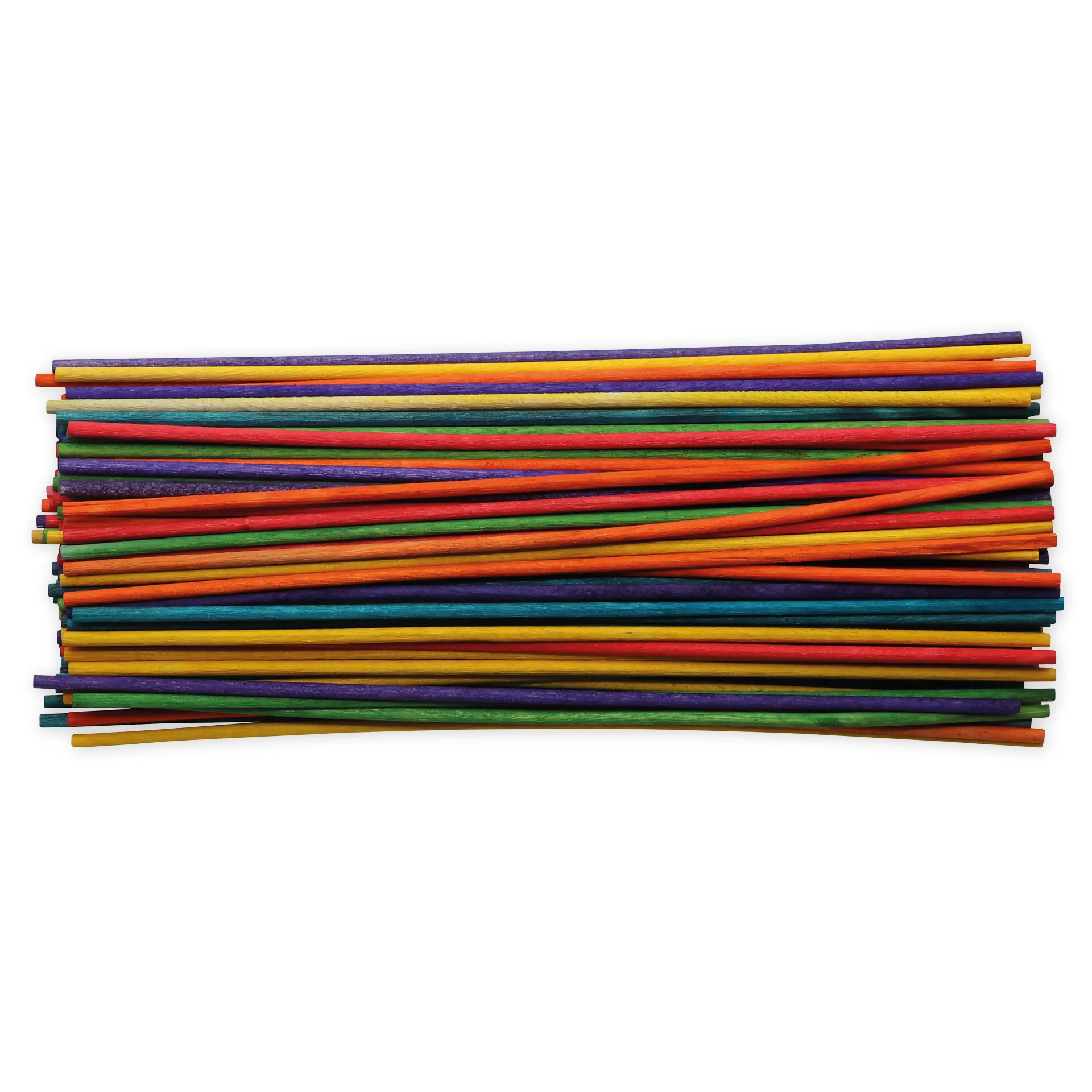 Bunte Rundstäbe, 2x148 mm, 100 Stück