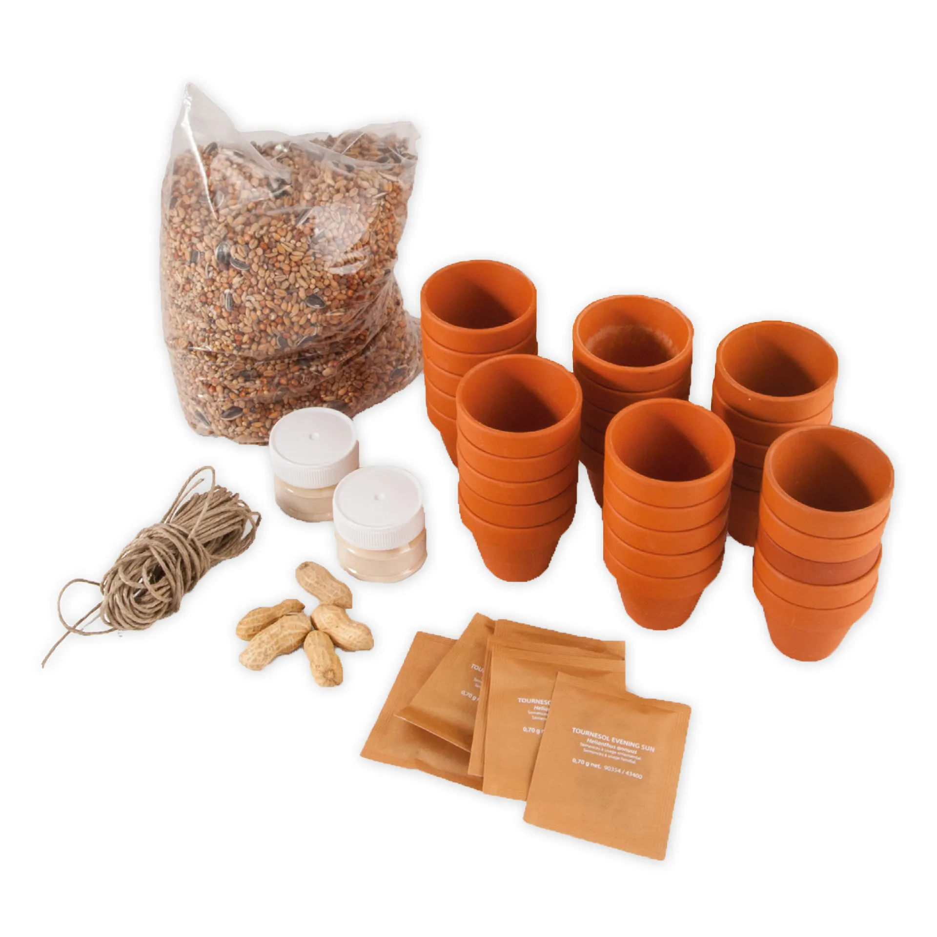 Vogelfutter Bastelset (Klassensatz)