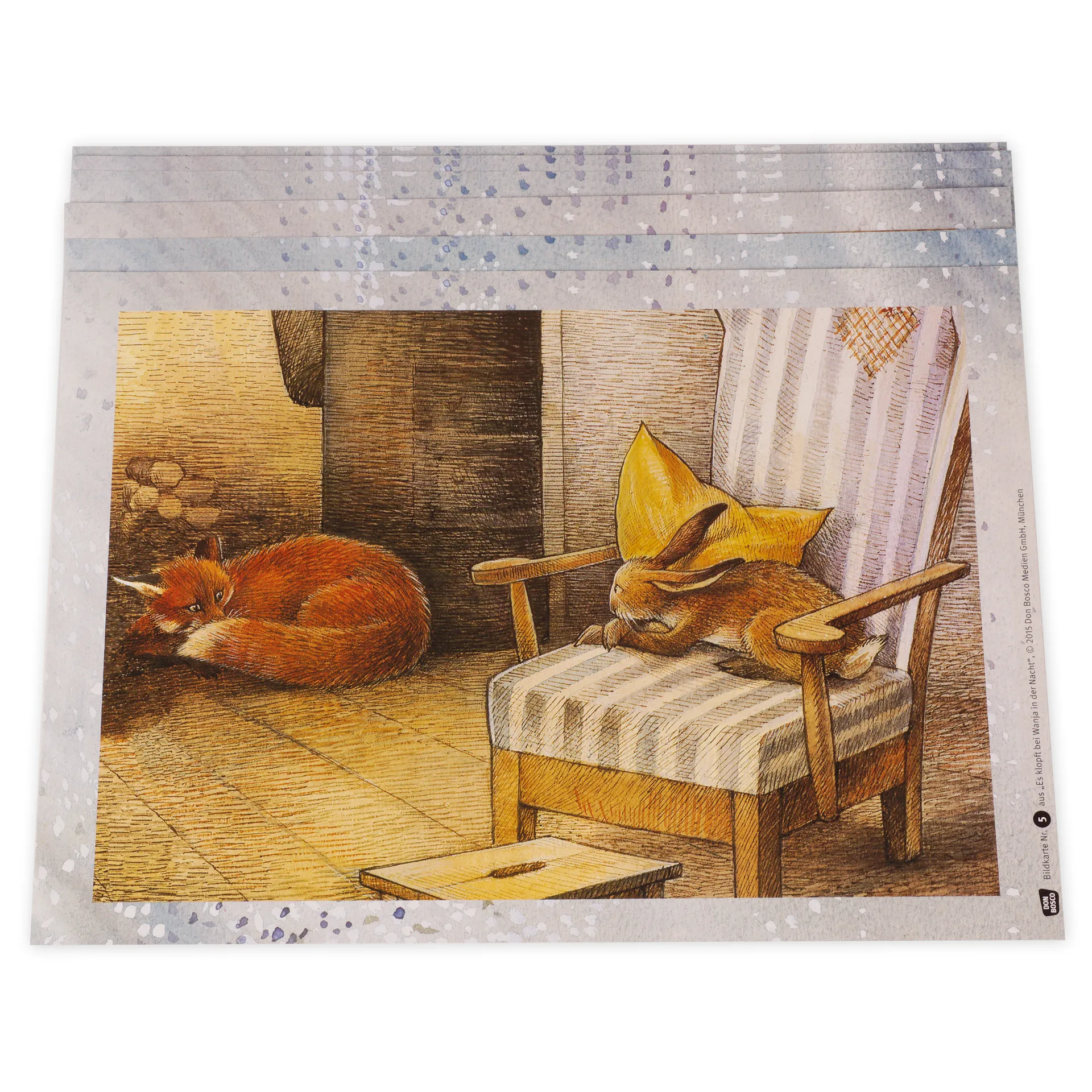 Bildergeschichten-Karten "Es klopft bei Wanja in der Nacht", 12-tlg.