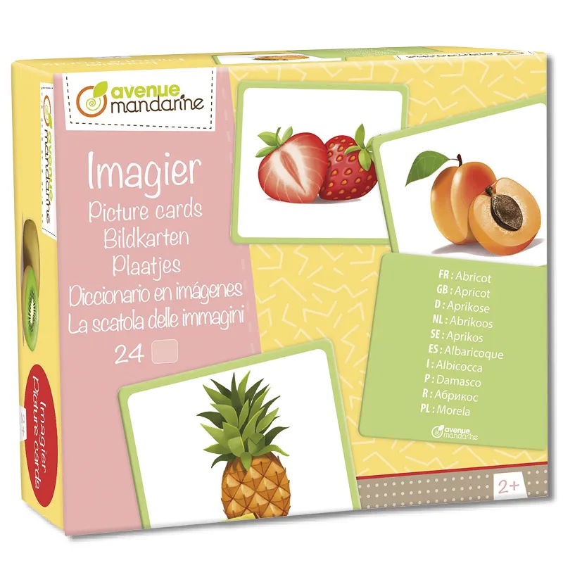 Bildkarten Früchte, 24-tlg.