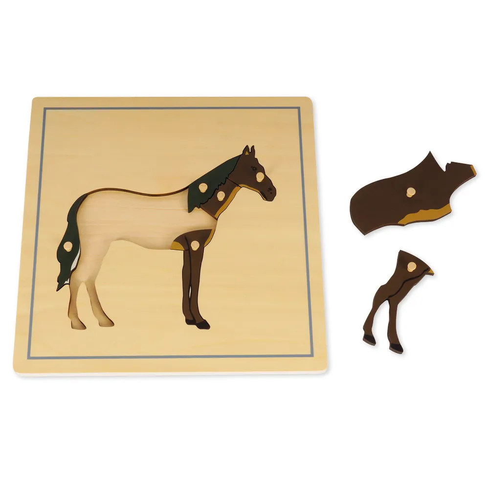 TimeTEX Puzzle Pferd "Montessori Premium"