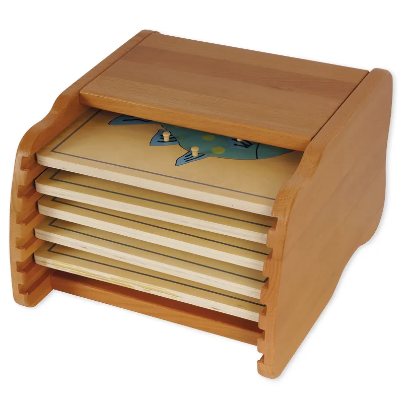 TimeTEX Ständer für 6 Tierpuzzles "Montessori Premium"