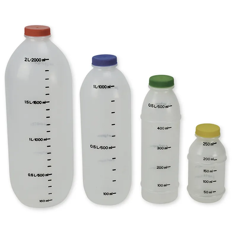 Mess-Flaschen-Set 250 – 2.000 ml, 4-tlg