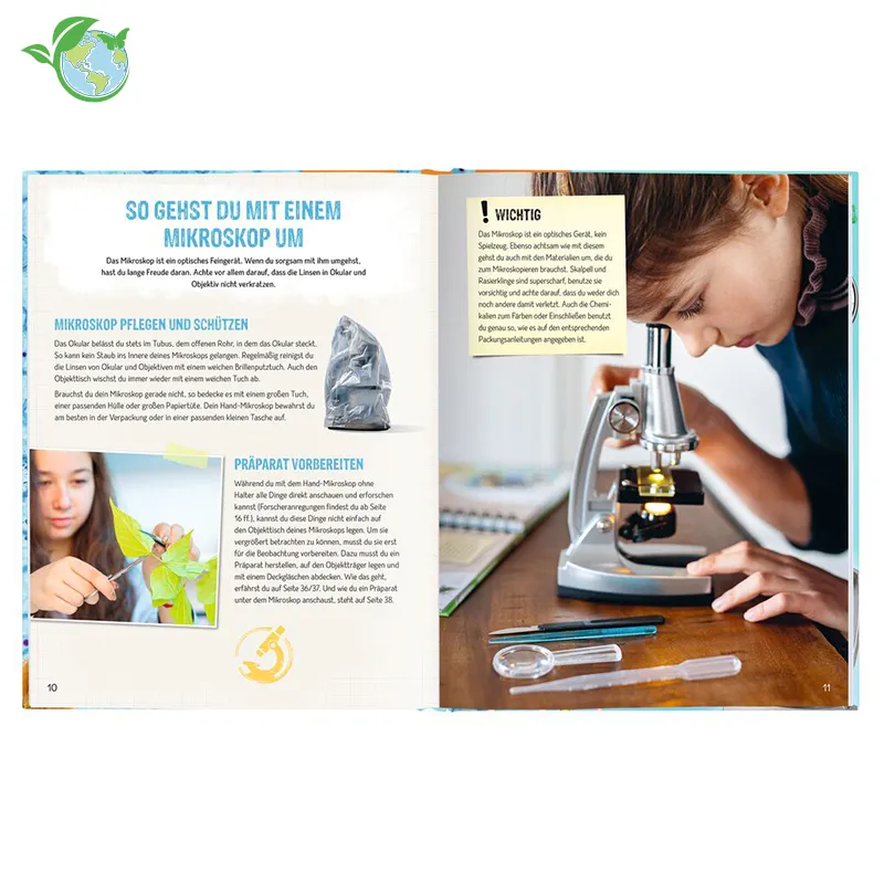 Das Mikroskop - Der große Einstieg in die Welt der Zellen & Bakterien