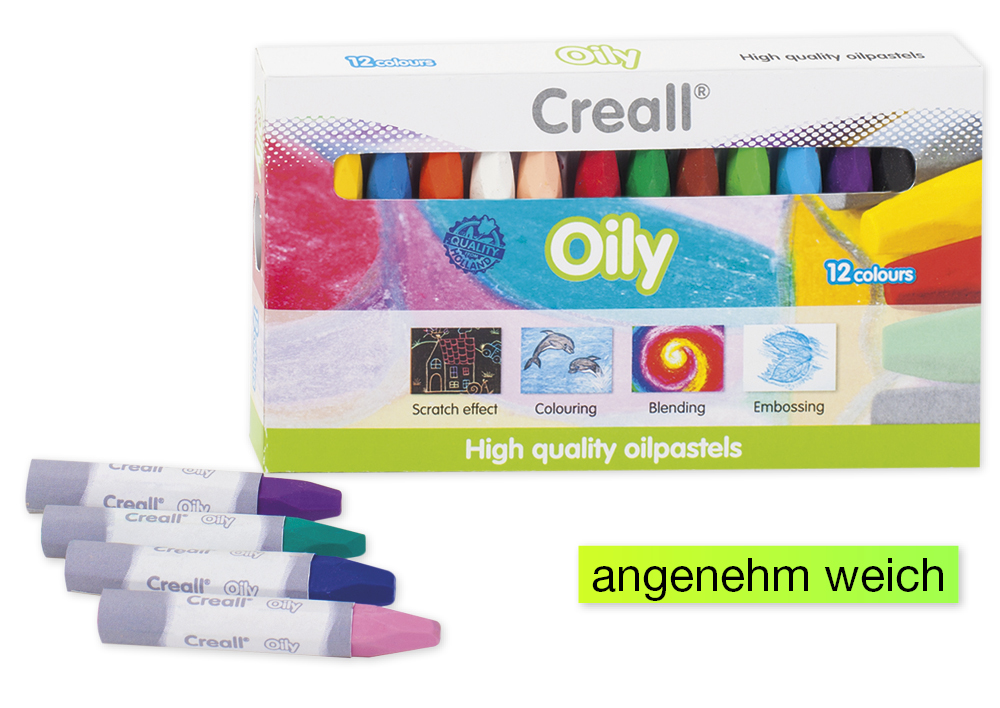 Öl-Pastell-Kreiden, 12-tlg.