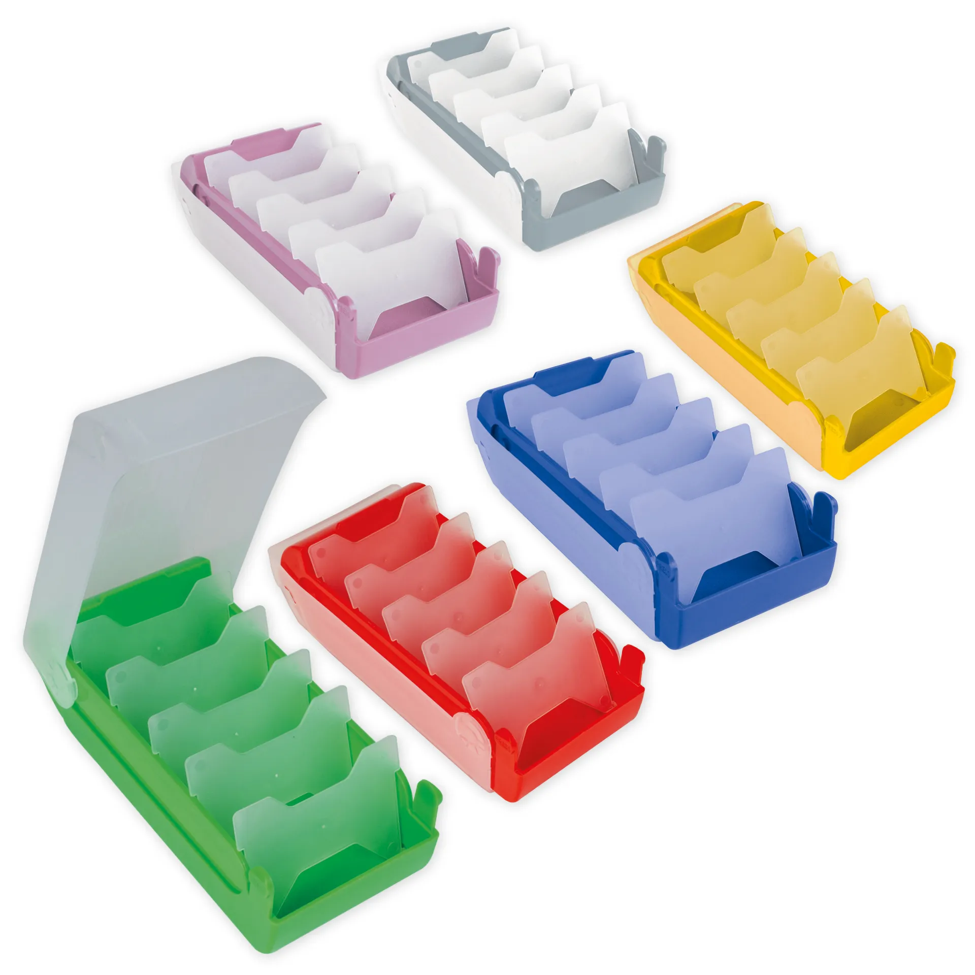 Karteikasten für A8 Kunststoff