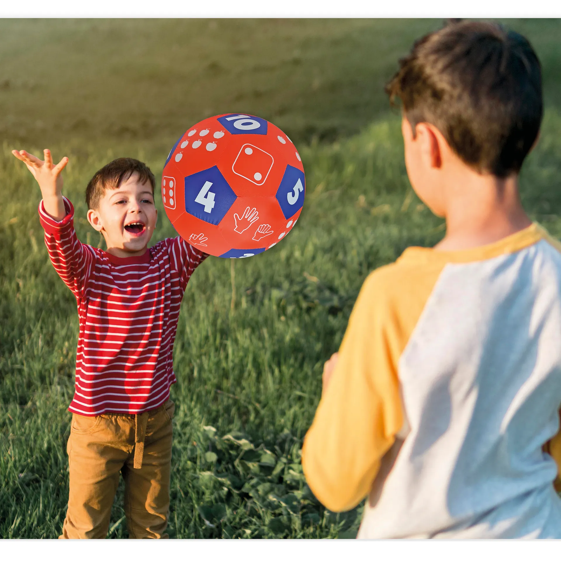 Lernspiel-Ball "Pello" - Zahlenraum bis 10