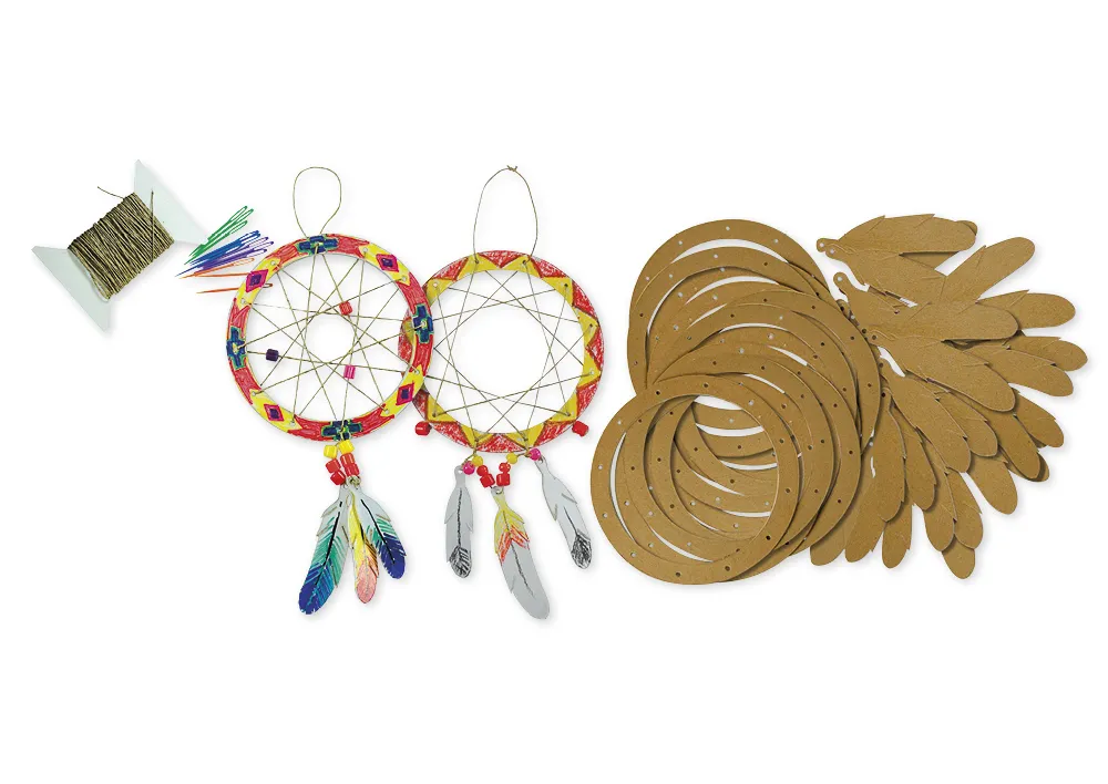 Komplett-Set Traumfänger für 12 Stück