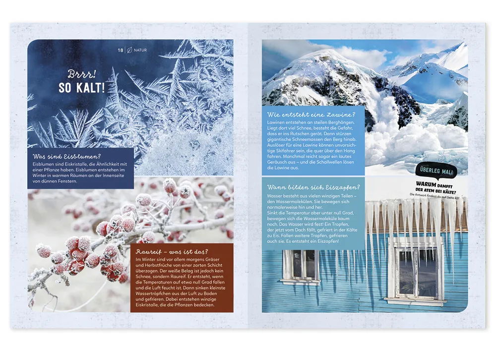 Buch "Mein Sach- und Mach-Winter-Buch", 48 Seiten