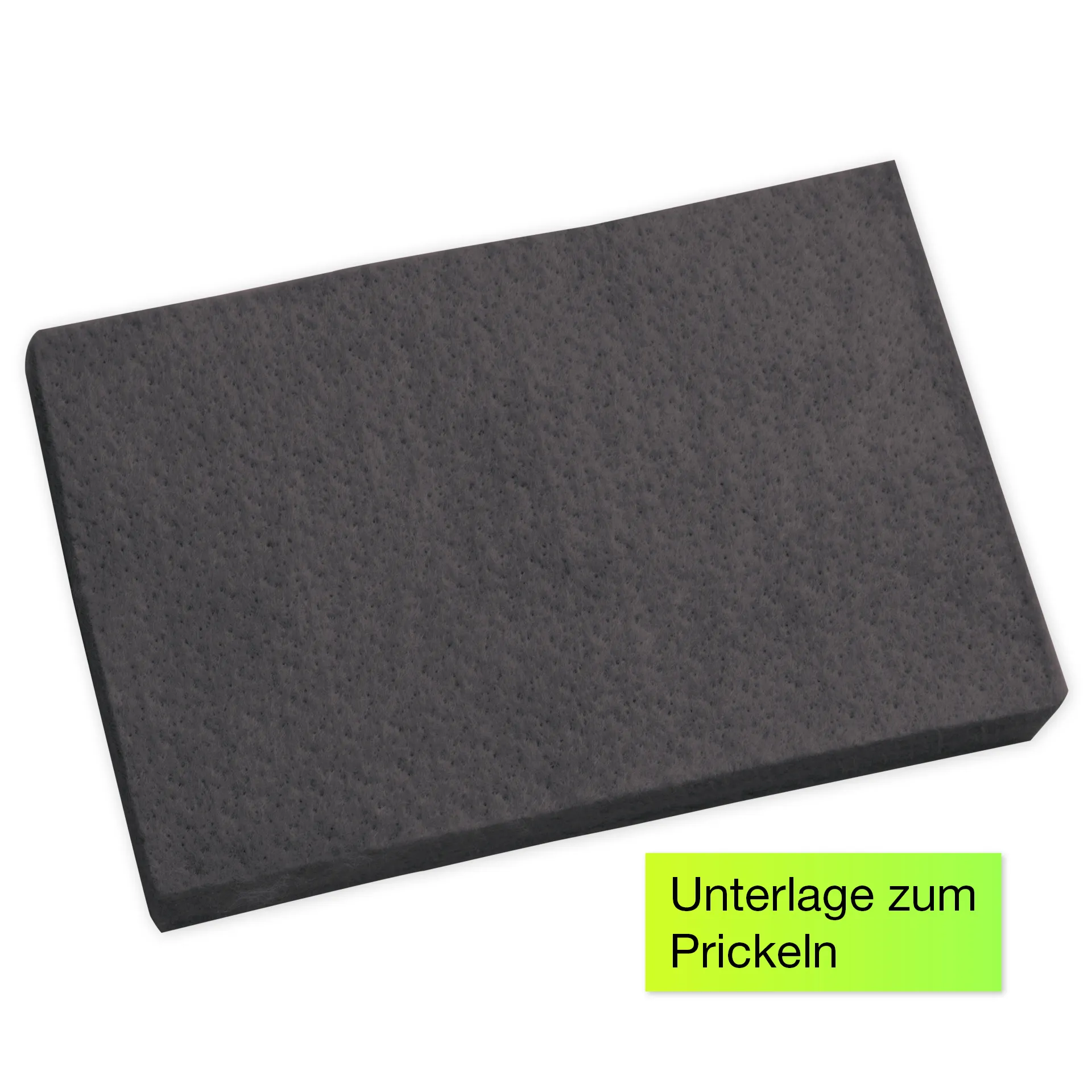 Prickelfilz extra fest, 180x125x10 mm