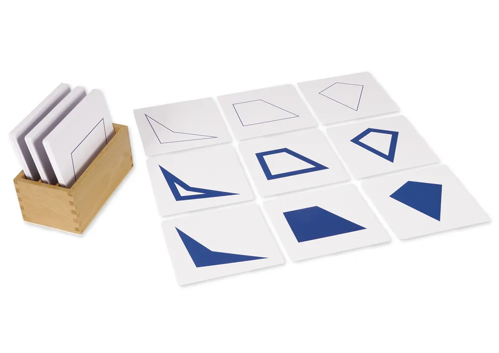 TimeTEX Kasten für geometrische Karten "Montessori Premium"