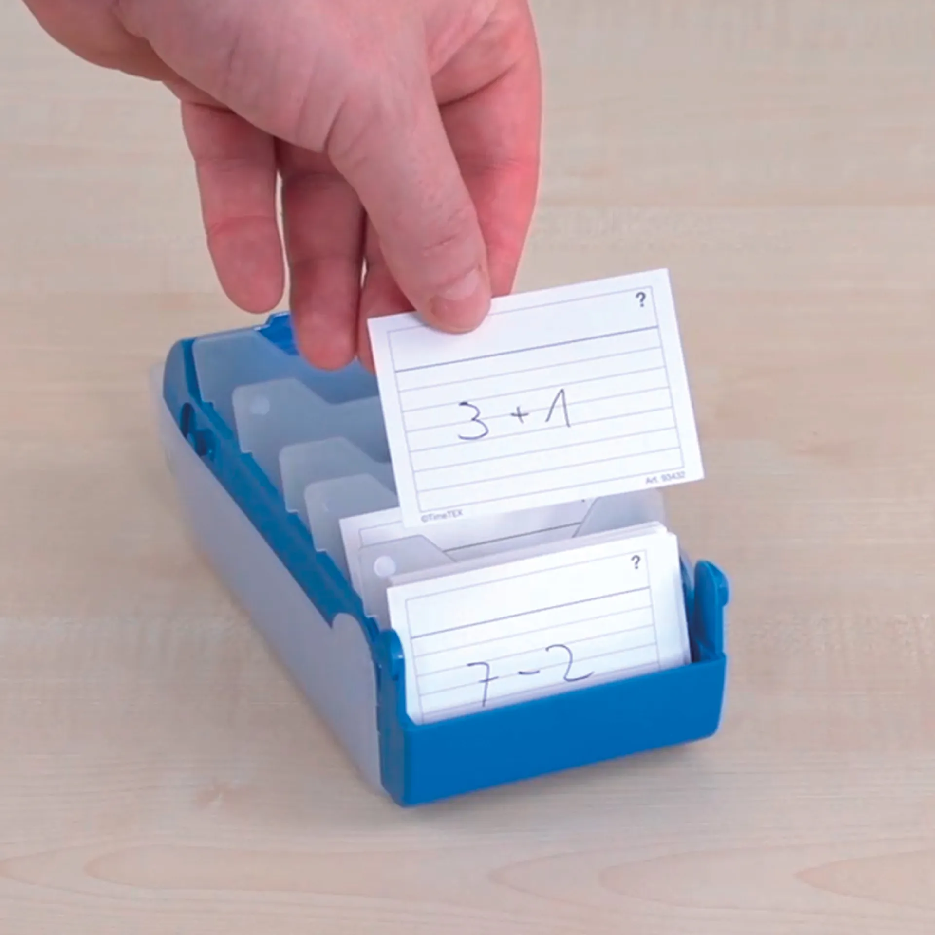 Karteikasten für A8 Kunststoff