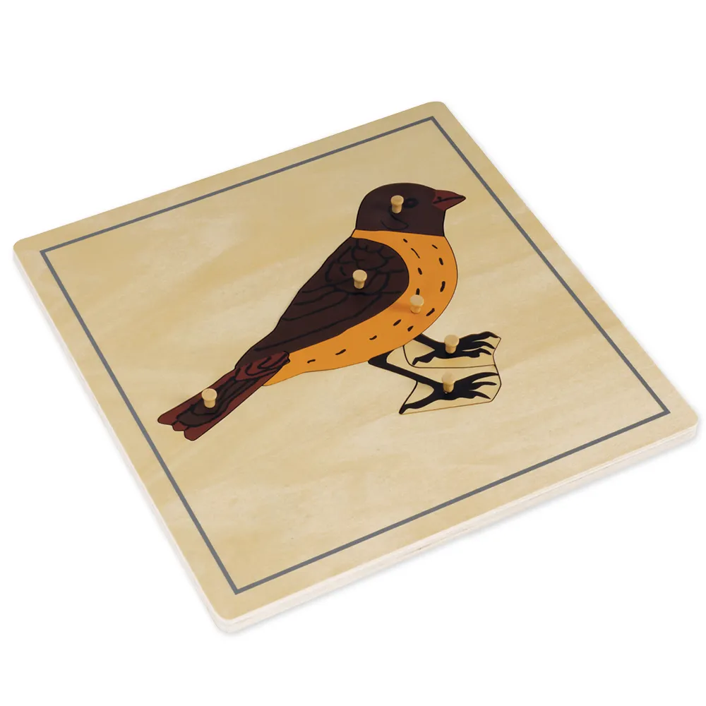 TimeTEX Puzzle Vogel "Montessori Premium"