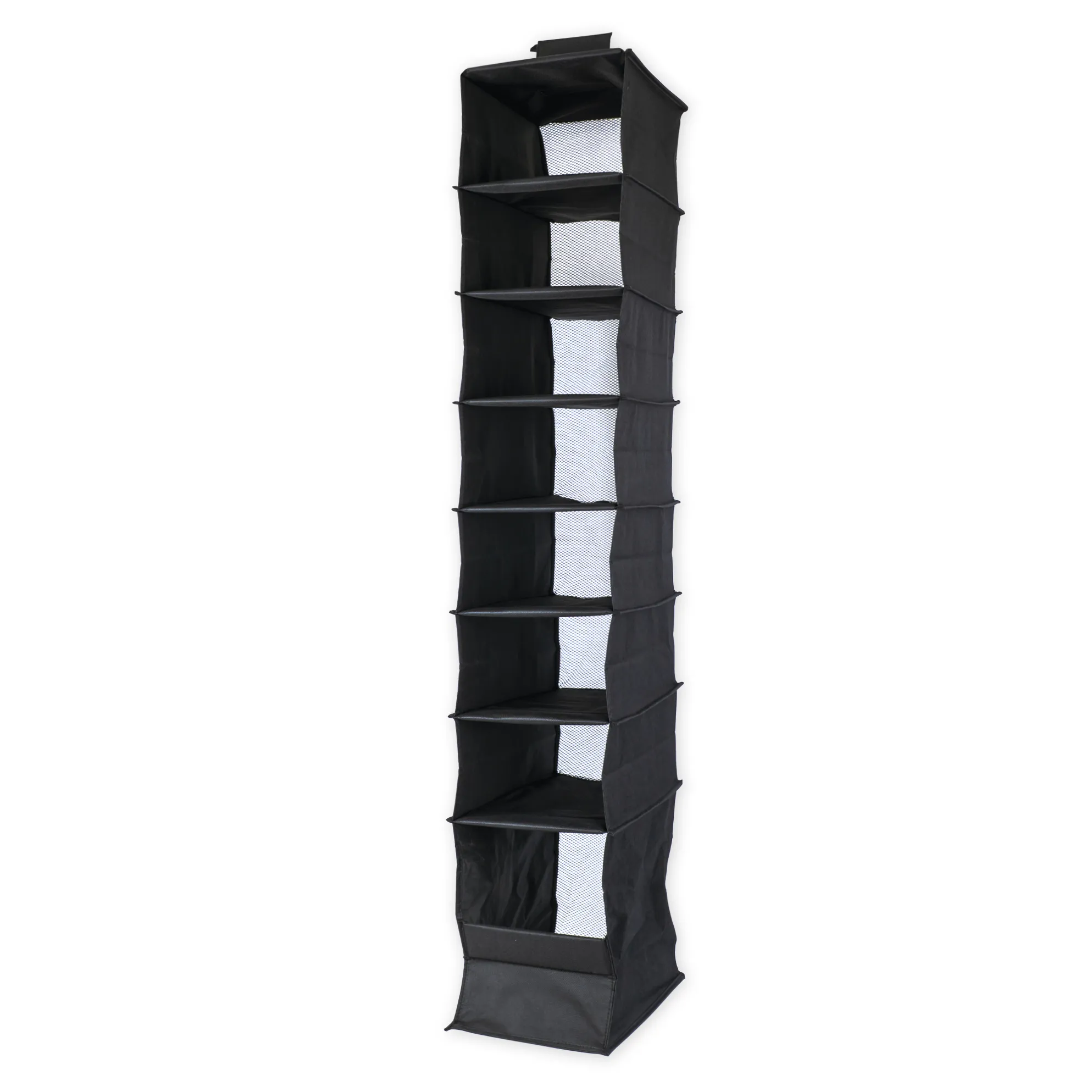 TimeTEX Hänge-Regal "Origami" A4 mit 8 Fächern, aus Nylongewebe, schwarz