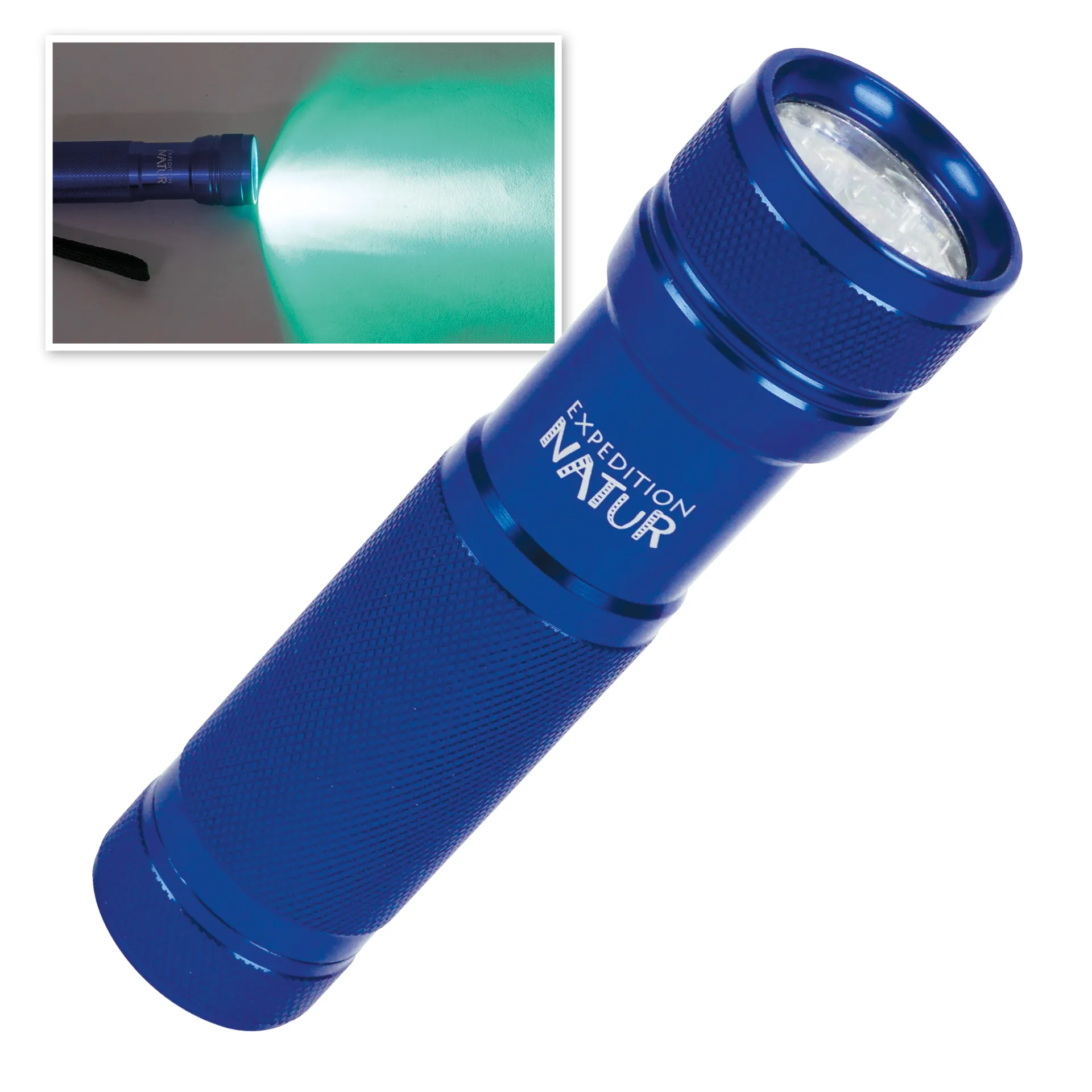 Nachtsicht-Taschenlampe mit grünem LED-Licht