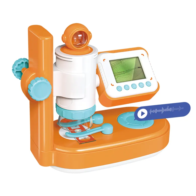 Hagemann Lern-Mikroskop mit Bildschirm, 21-tlg. 